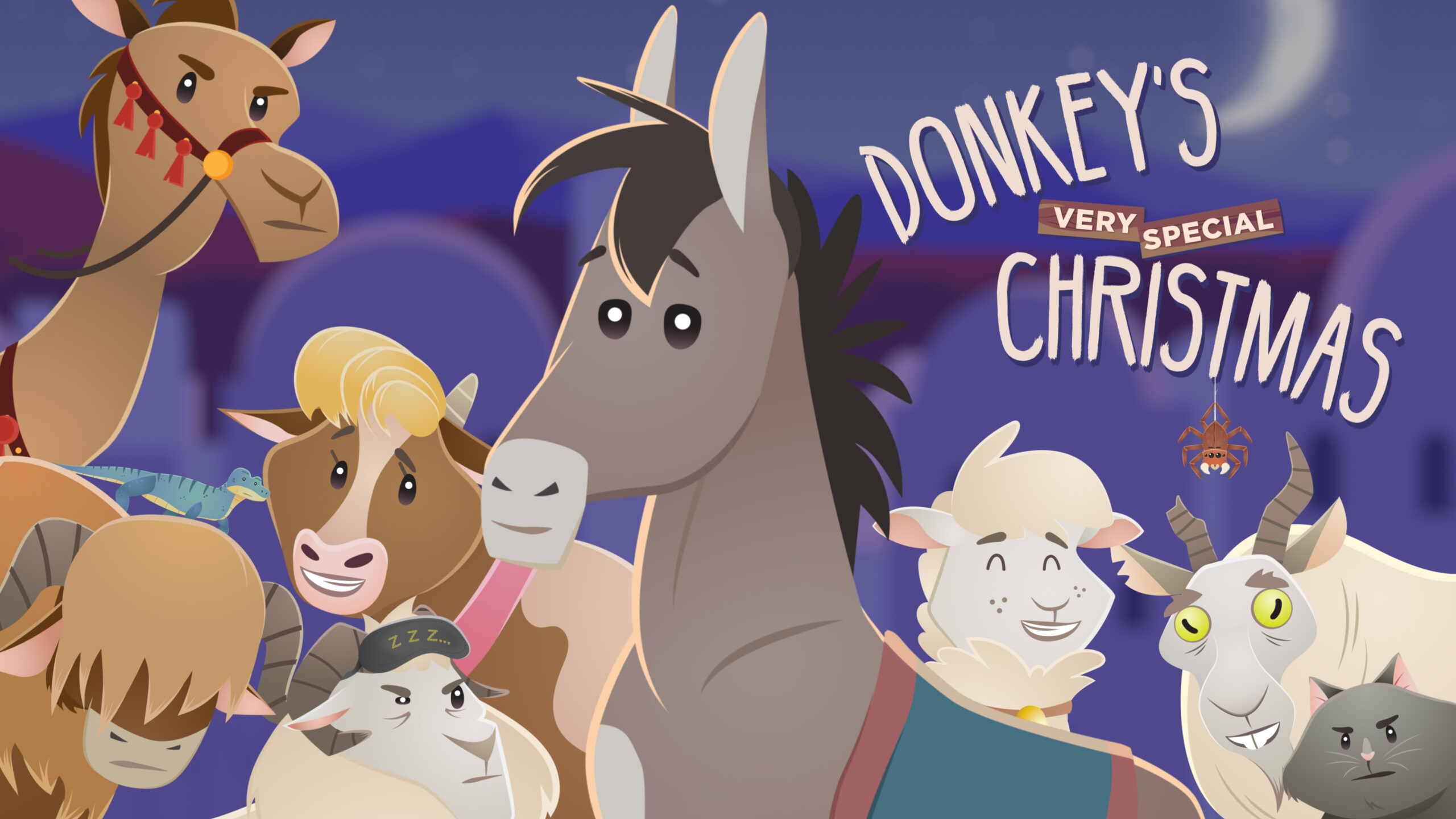 Donkey's Very Special Christmas Short Film Story Loop