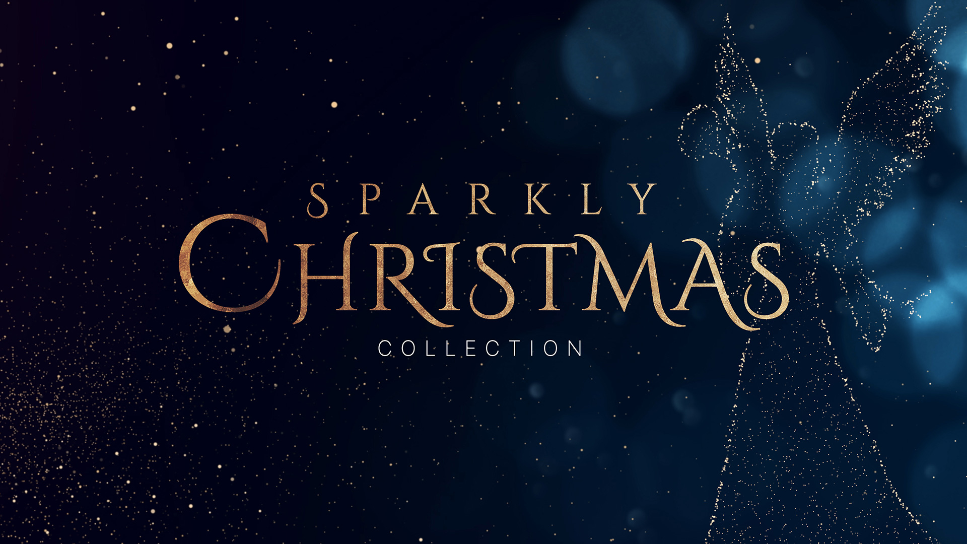 Sparkly Christmas - Church Motion Backgrounds | Story Loop, image size:1920x1080