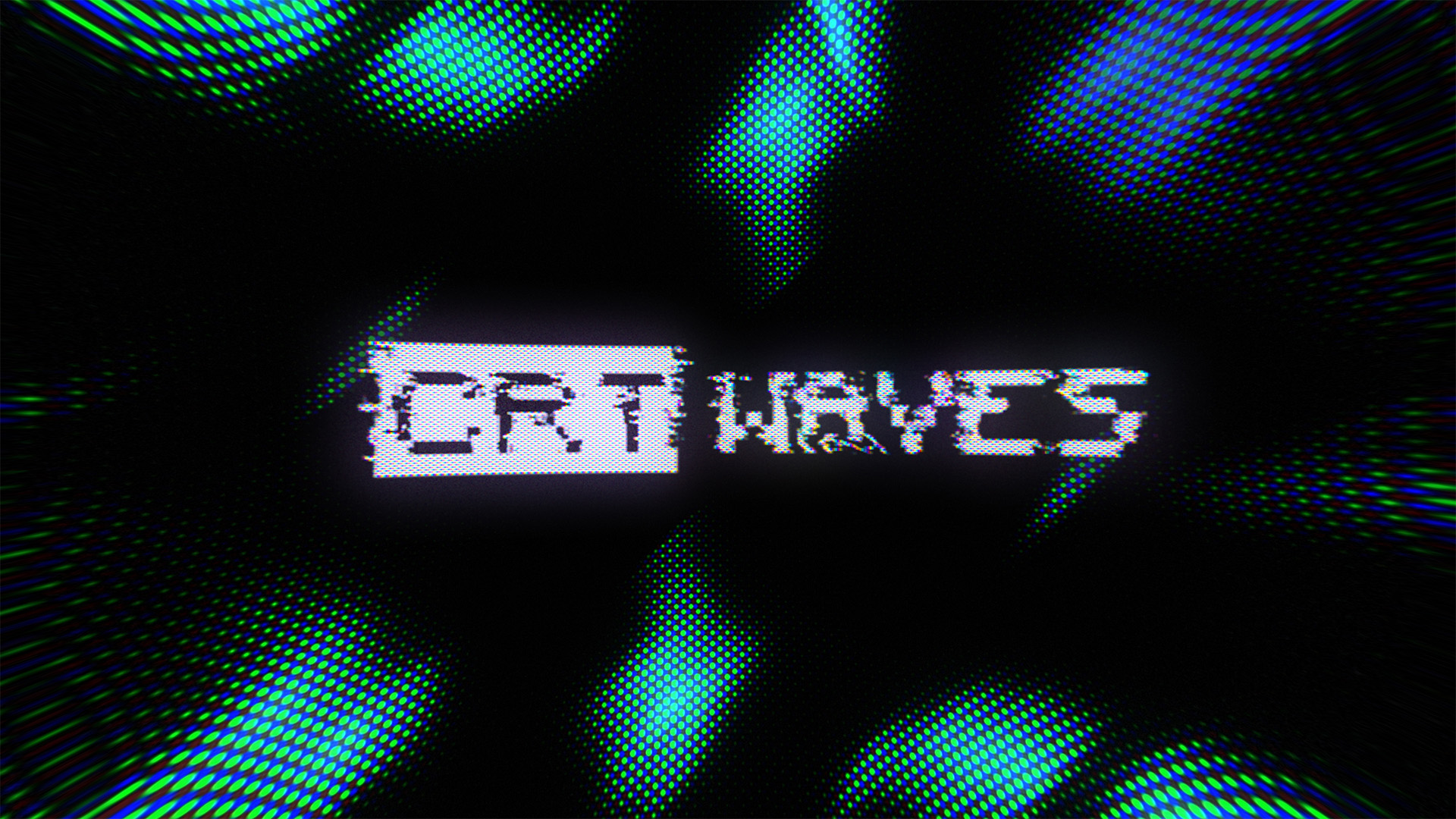 CRT Waves - Church Motion Backgrounds | Story Loop