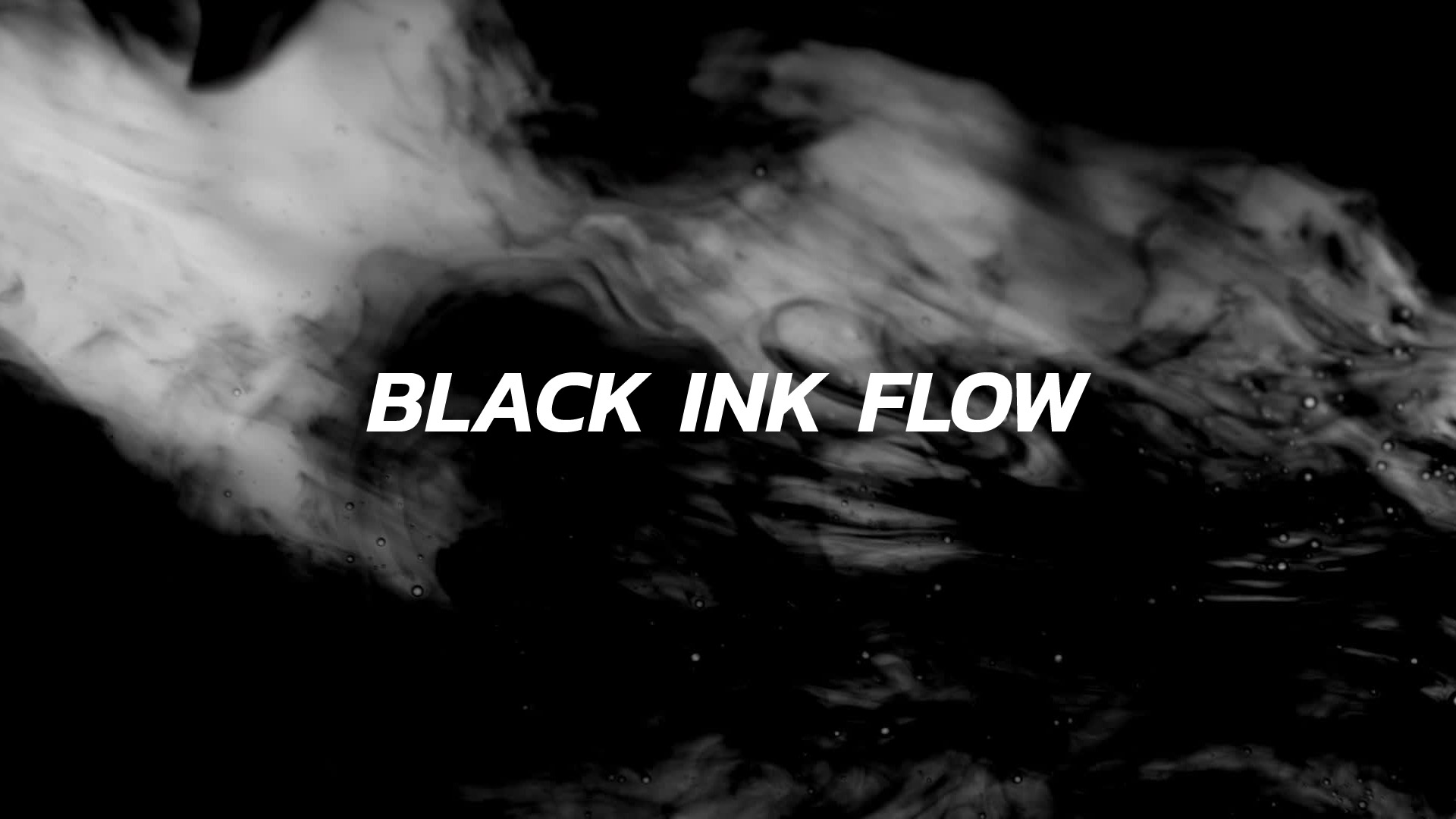 Black Ink Creator Resources, Stock Footage